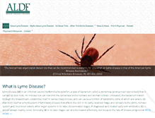 Tablet Screenshot of aldf.com